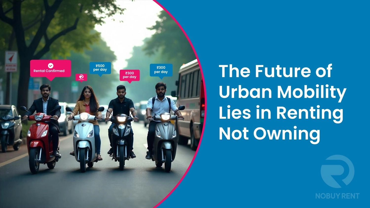 The Future of Urban Mobility Lies in Renting, Not Owning